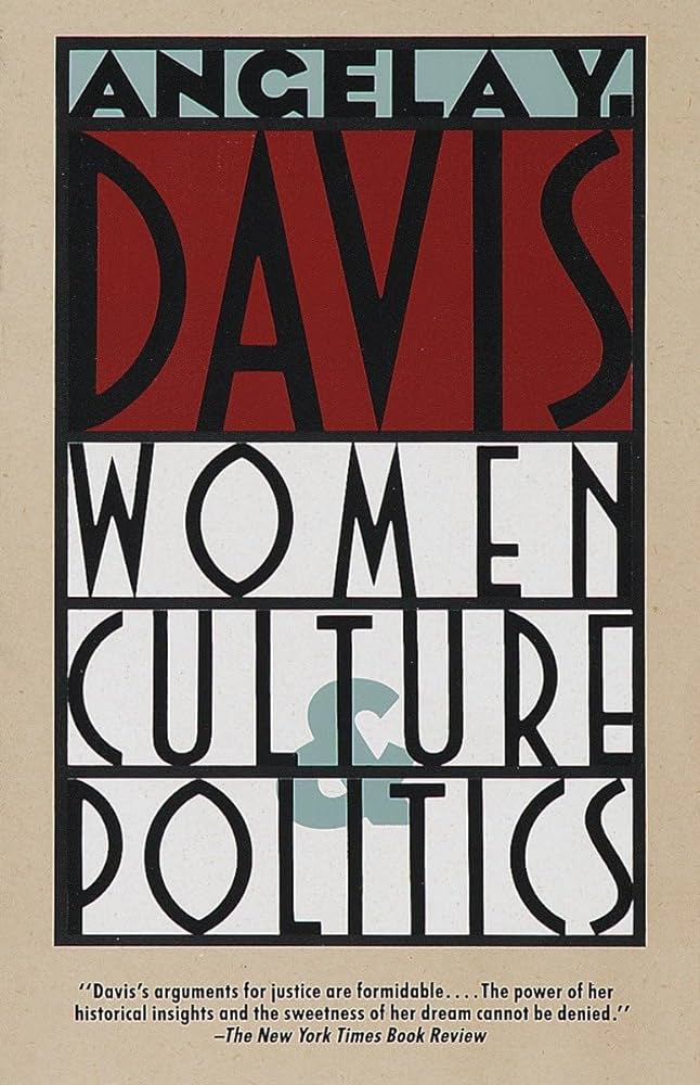 Book Review: Women, Culture, & Politics, by Angela Davis